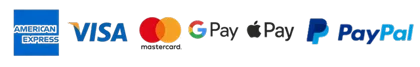 Pagamento sicuro con carta o PayPal