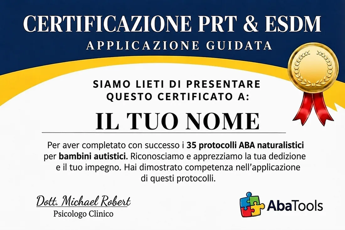 Certificazione di applicazione PRT ed ESDM